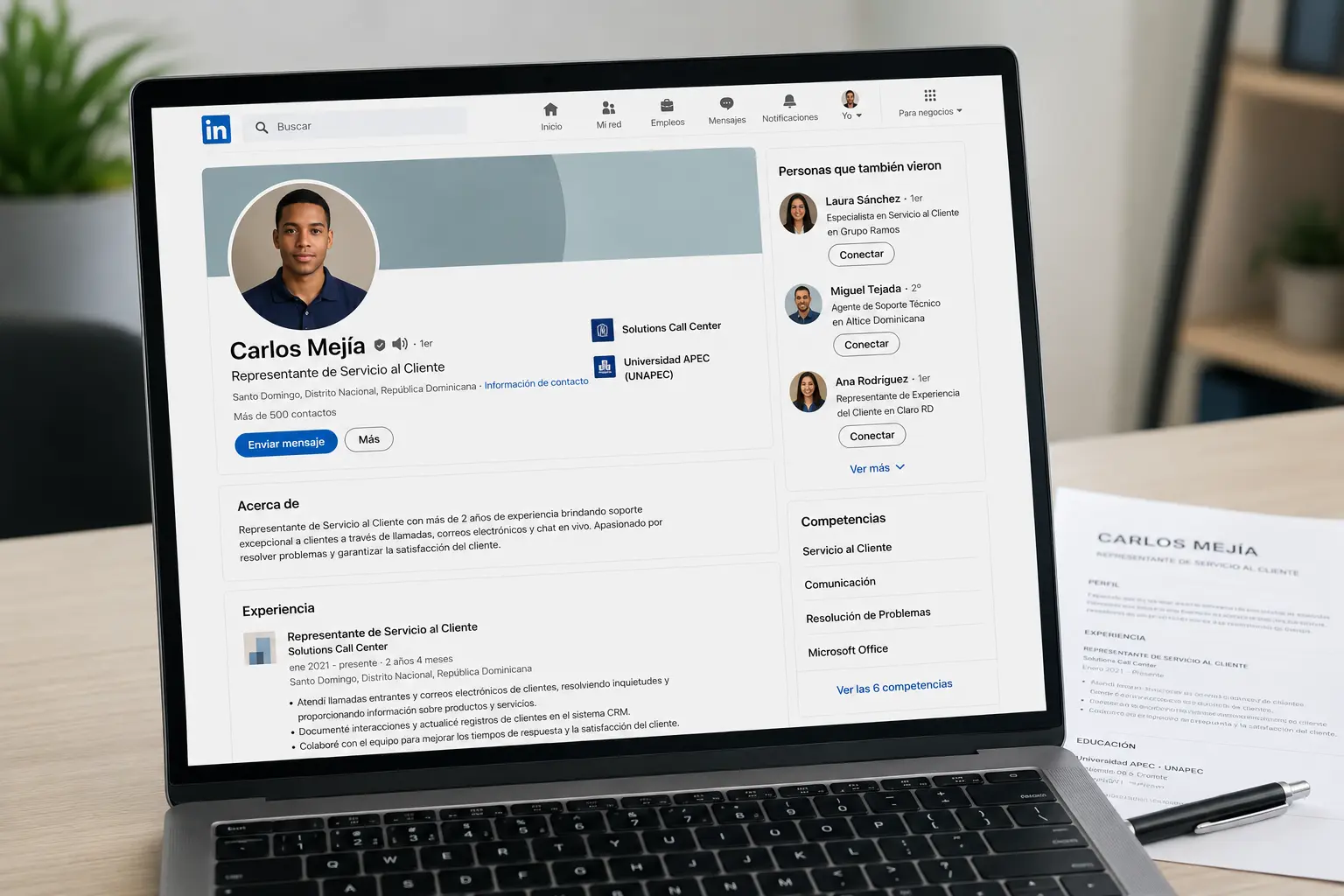 LinkedIn para candidatos de call centers en 2026: la versi&oacute;n honesta